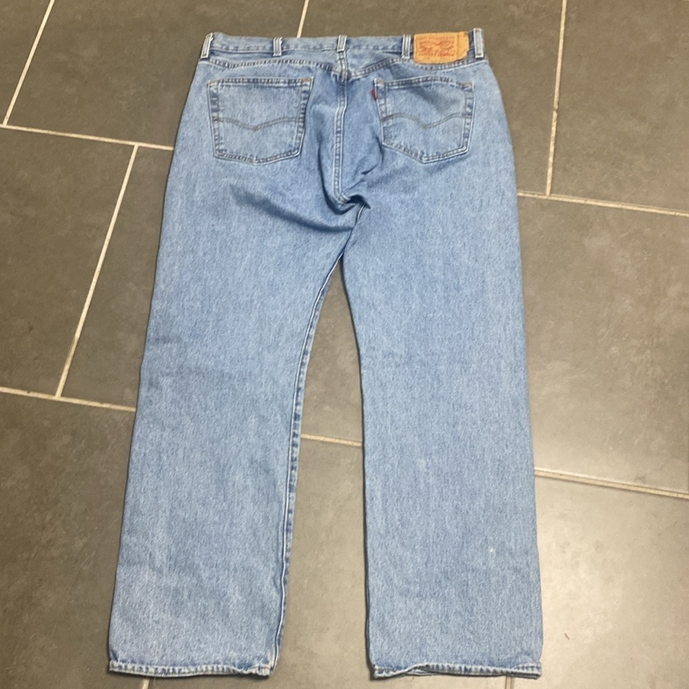 Levi’s 501 button fly jeans. 38x30 - Picture 5 of 5